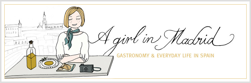 A girl in Madrid
