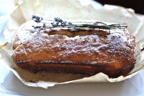 lavender olive oil loaf